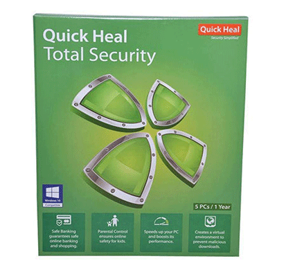 quick heal total security 2016-17 version5 user 1 year